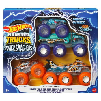 Hot Wheels Monster Trucks Wielopak z pojazdami